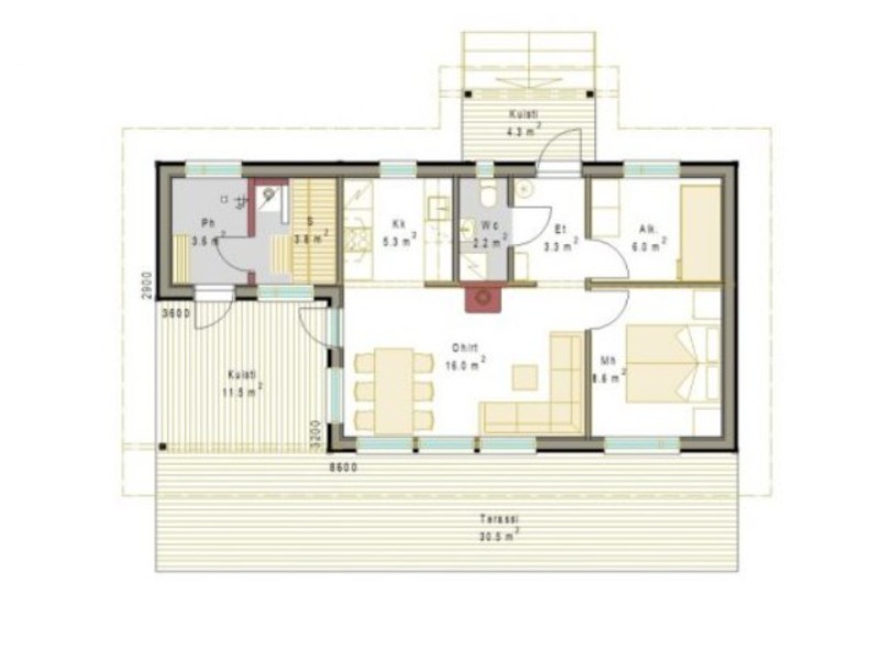 Баня из бруса 12,2×6,1 Баня из бруса 12,2×6,1